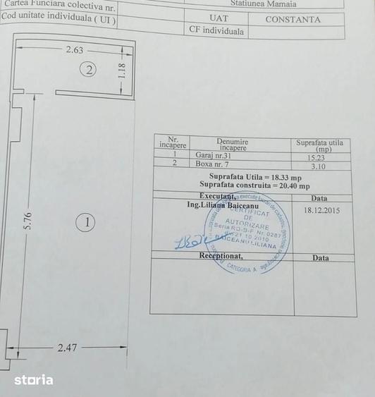 Apartament cu 2 camere în Nord