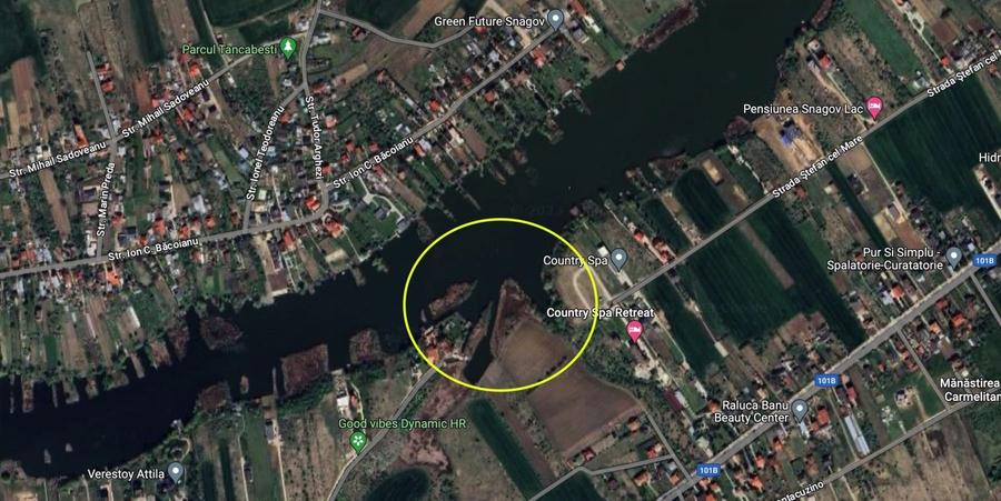 Teren Construcții intravilan de 1100 mp, în Vlădiceasca