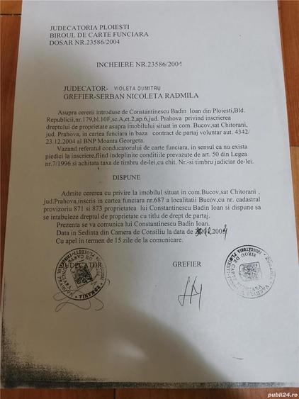 Vand teren in sat Bighilini-Chitorani - 1