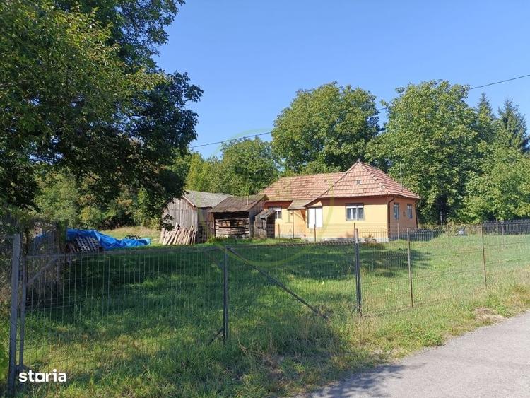 Casă cu 3 camere cu Teren 2226 Mp în Bistra Mureșului