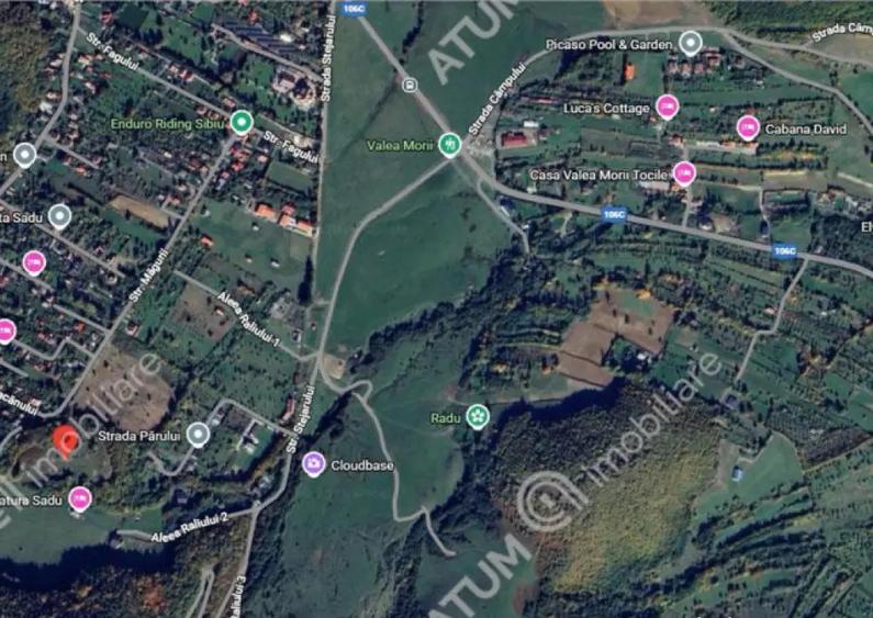 Teren de 993 mp, în Sadu