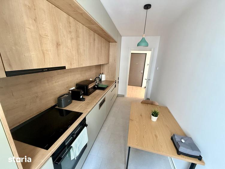 Apartament cu 2 camere, mobilat în Băneasa