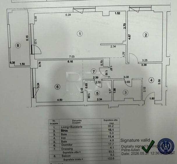 Apartament cu 3 camere decomandat în Iancu Nicolae