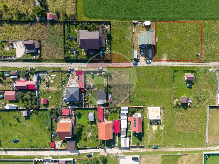 Teren de 1100 mp, în Satu Nou
