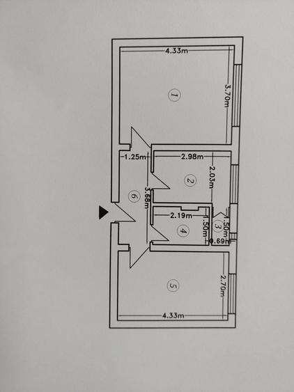Apartament 2 camere zona Stefan Luchian , etaj 3 cu sarpanta ,decomandat - 5
