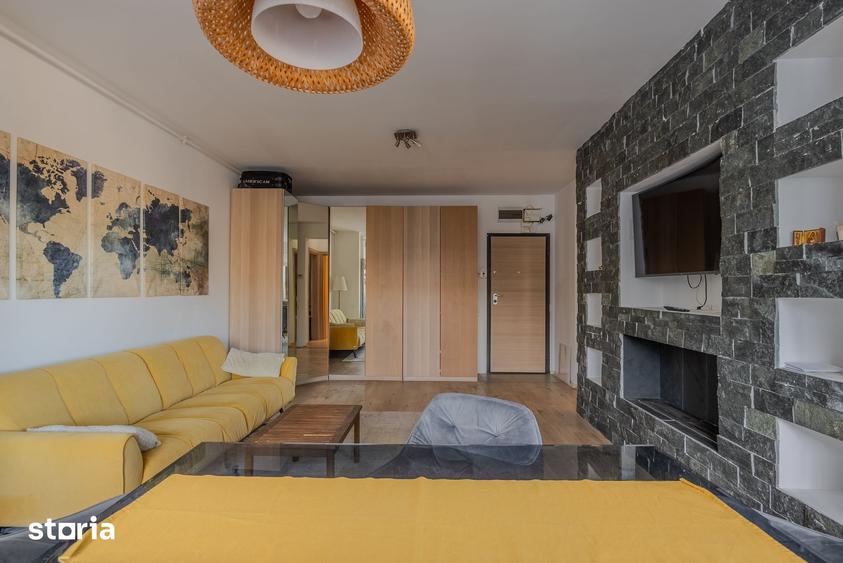 Apartament cu 2 camere, mobilat în Băneasa