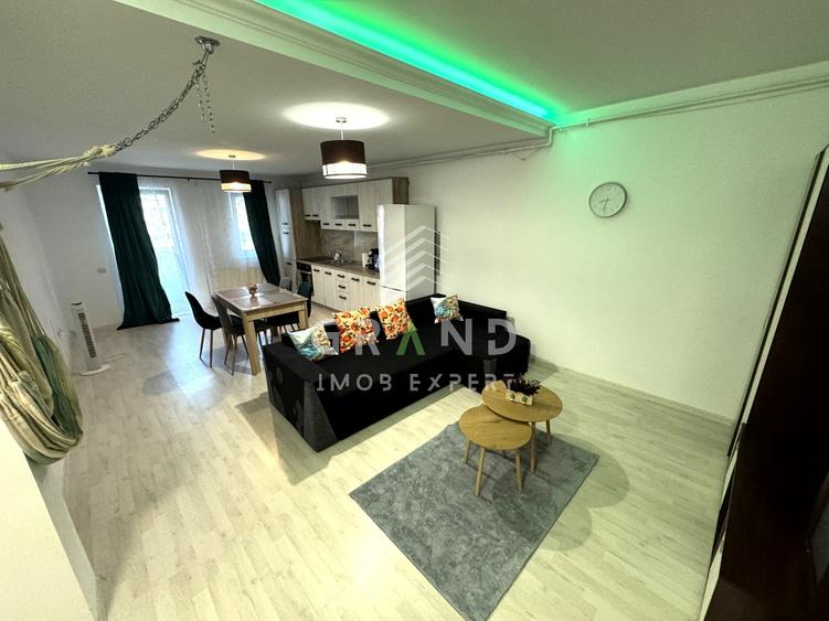 Apartament cu 2 camere semidecomandat, mobilat în Florești