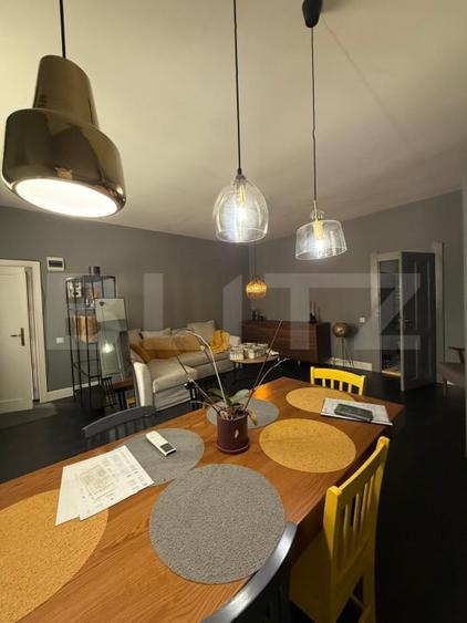 Apartament cu 3 camere decomandat, mobilat în Andrei Mureșanu
