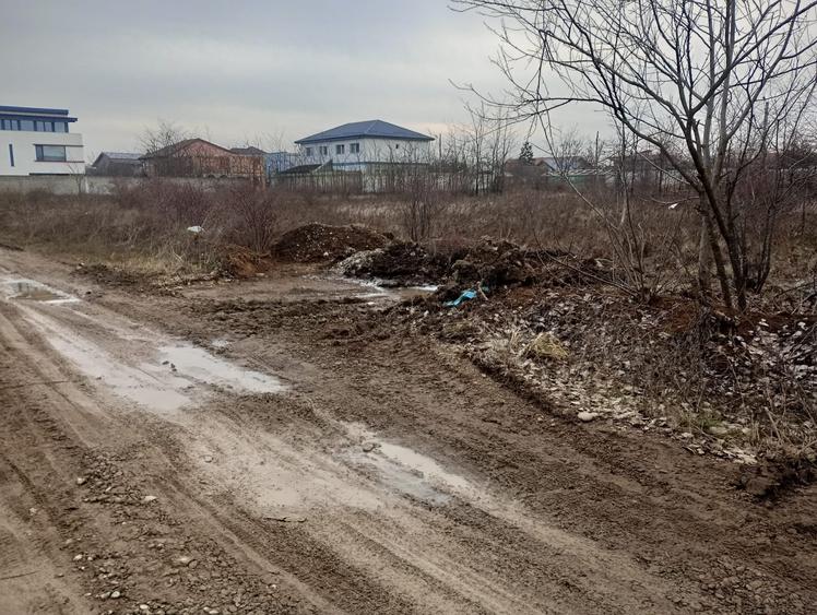 Teren agricol intravilan de 1300 mp, în Est