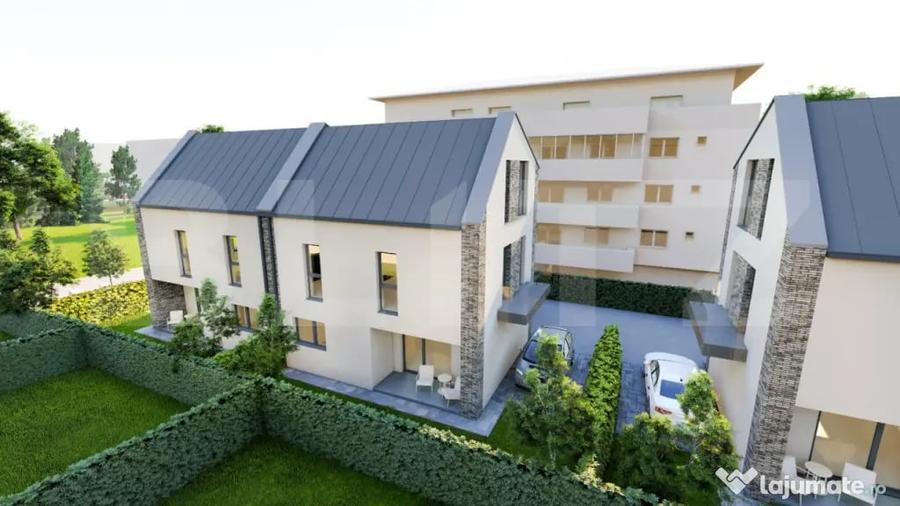 Duplex 4 camere, 120mp, 200 teren, proiect finalizat, zona T - Floresti (Cluj) - 9