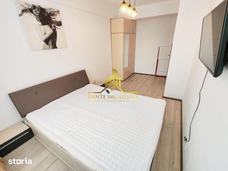 Apartament cu 2 camere semidecomandat, mobilat în Între Lacuri