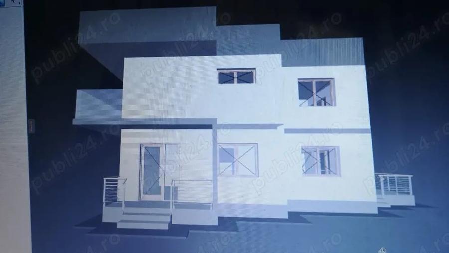 Vand teren individual 850 m cu utilitati si case in stadiu de constructie - 5
