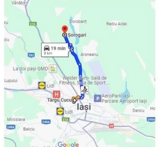 Teren Construcții extravilan de 750 mp, în Aroneanu