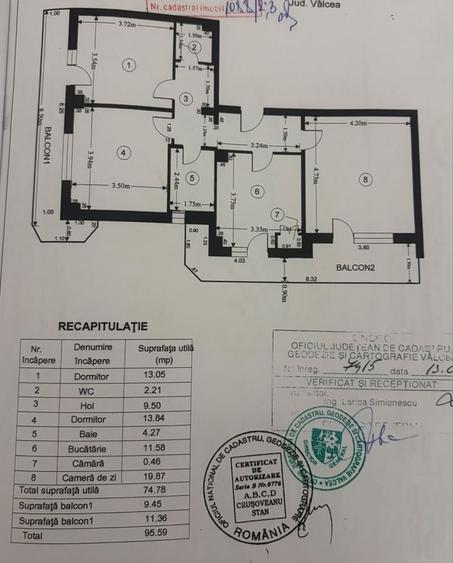 Apartament cu 3 camere decomandat în Lenin Sud