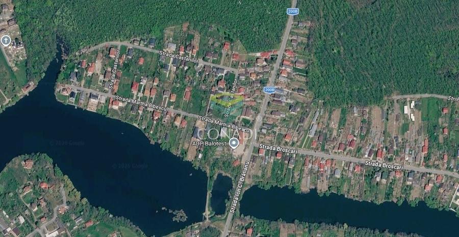 Teren Construcții intravilan de 2000 mp, în Balotești