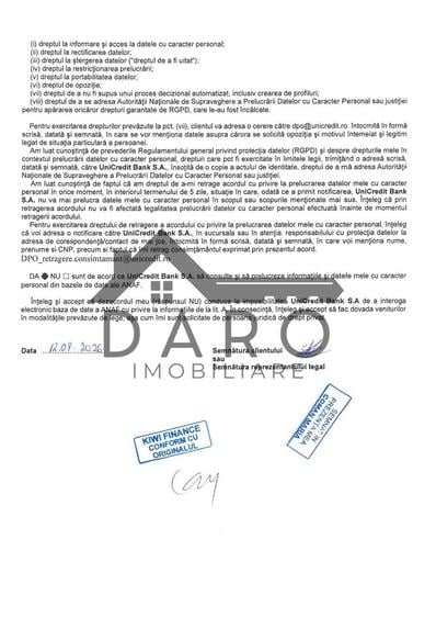 Apartament cu 2 camere în Cornișa