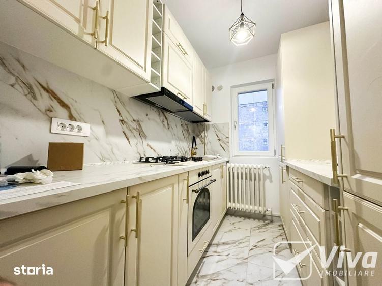 Apartament cu 3 camere semidecomandat în Dacia