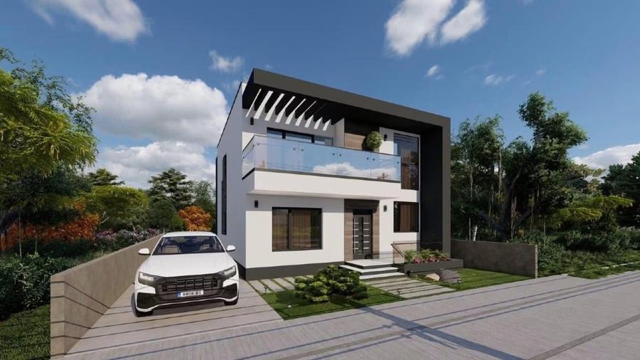 Casă individuală cu 5 camere cu Teren 350 Mp în Frumușani