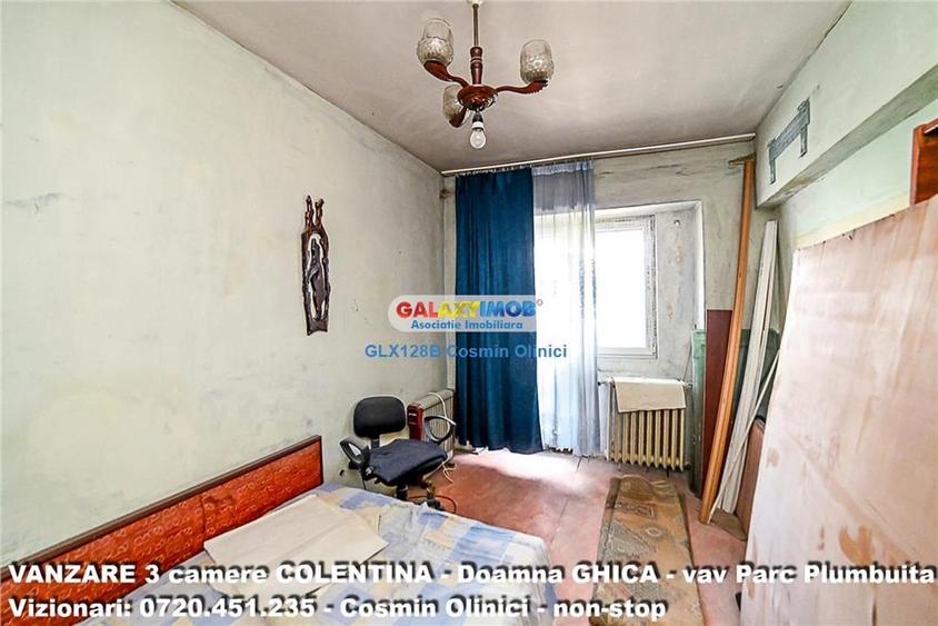 Apartament cu 3 camere decomandat în Colentina