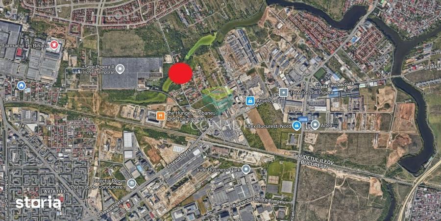 Teren de 2140 mp, în Central
