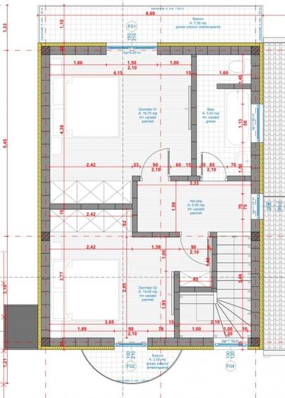 Duplex cu 4 camere cu Canalizare în Covaci