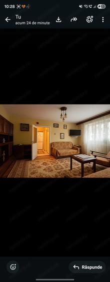 Apartament cu 3 camere semidecomandat în Central