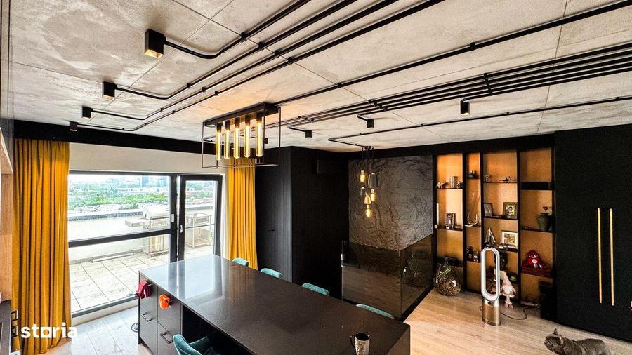 Apartament cu 4 camere, mobilat în Nord