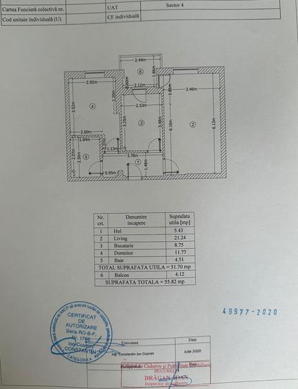 Apartament 2 camere-Decomandat-Mobilat complet-Gata de mutare-Grand Arena - 2