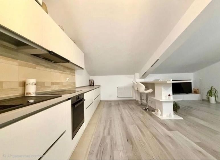 Apartament cu 2 camere nedecomandat în Valea Lupului