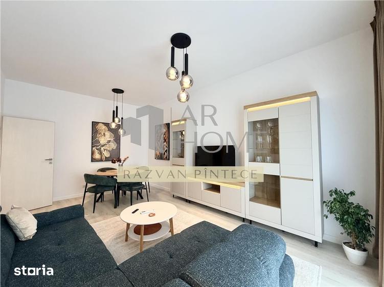 Apartament cu 2 camere, mobilat în Nord