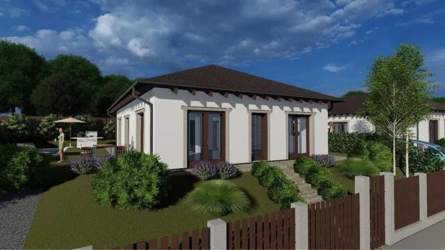 Casă cu 4 camere cu Teren 500 Mp în Unirii