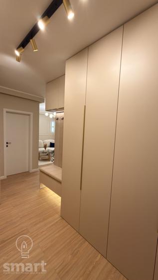 Apartament cu 2 camere semidecomandat, mobilat în Florești