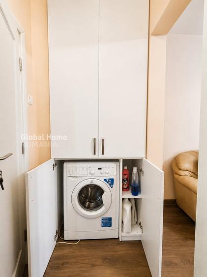 Apartament cu 2 camere semidecomandat, mobilat în Domenii