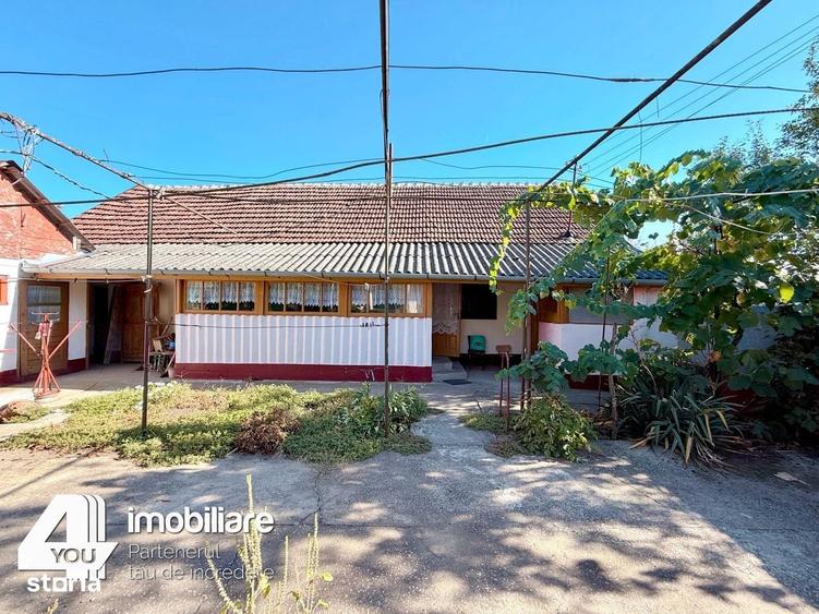 Casă cu 3 camere cu Teren 2880 Mp în Sintea Mare
