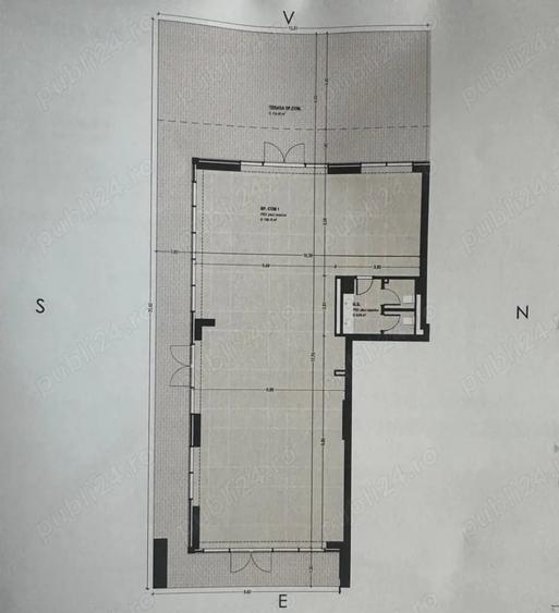 Spațiu comercial, de 144 mp, în Avantgarden
