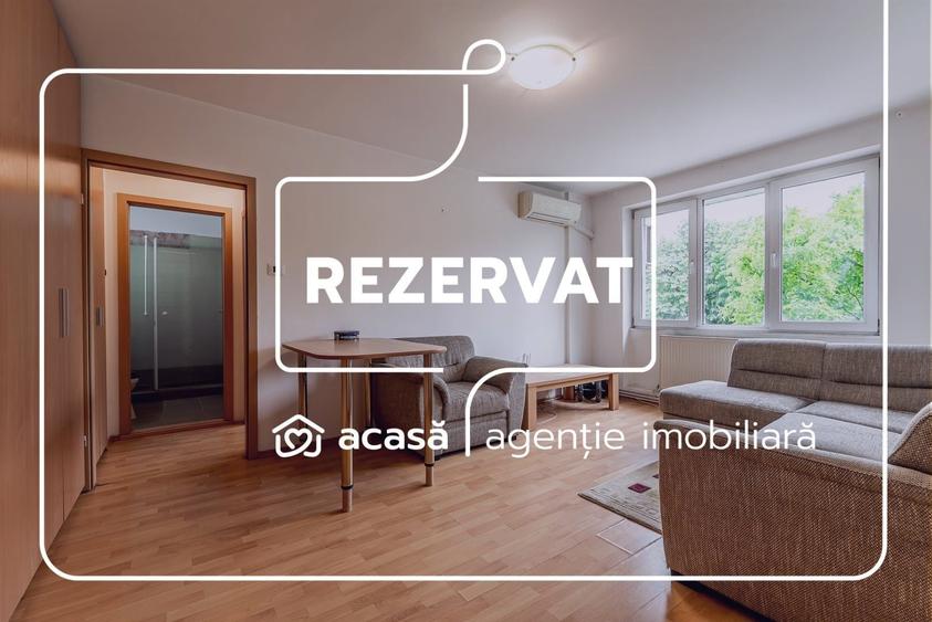 Apartament cu 2 camere semidecomandat, mobilat în Ultracentral