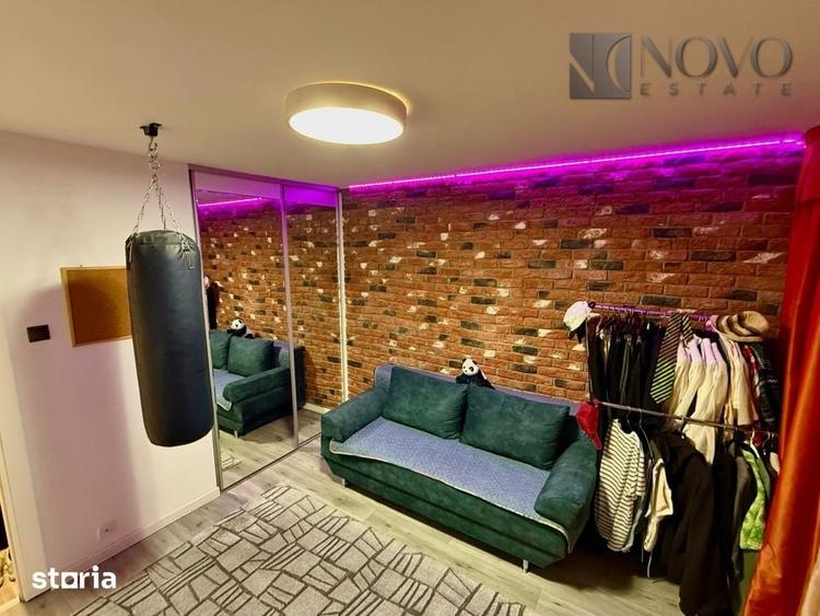 Apartament cu 2 camere semidecomandat, mobilat în Giurgiului