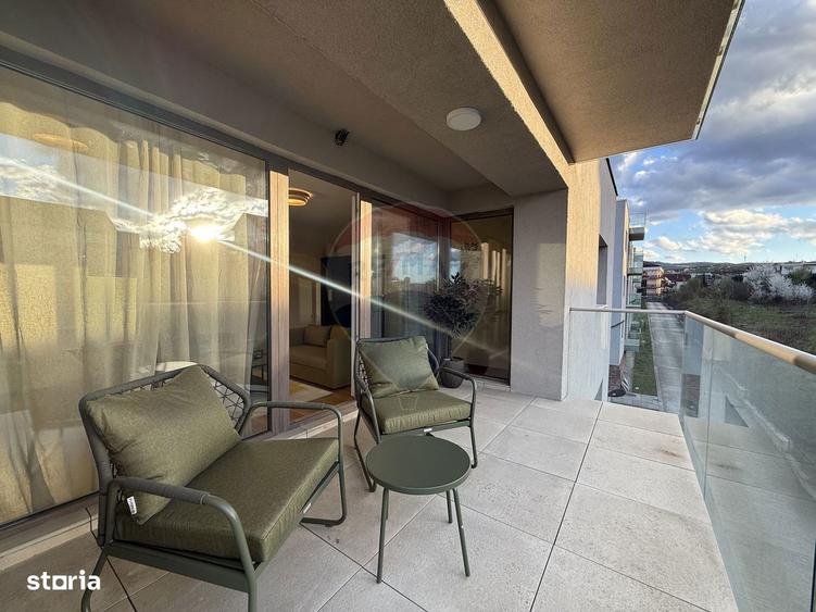 Apartament cu 2 camere decomandat, mobilat în Borhanci