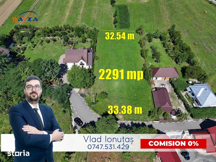 Teren de 2291 mp, în Dumbrăvița