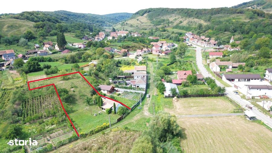 Casa de vacan?a in sat sasesc, Moarda? jude?ul Sibiu, 1138 mp - 13