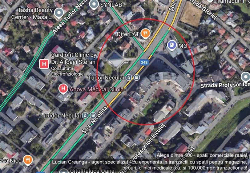 Spatiu comercial Iasi Nicolina vad intens, 40mp, benzinaria Mol - 1