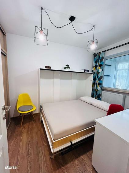 Apartament cu 3 camere semidecomandat, mobilat în Central
