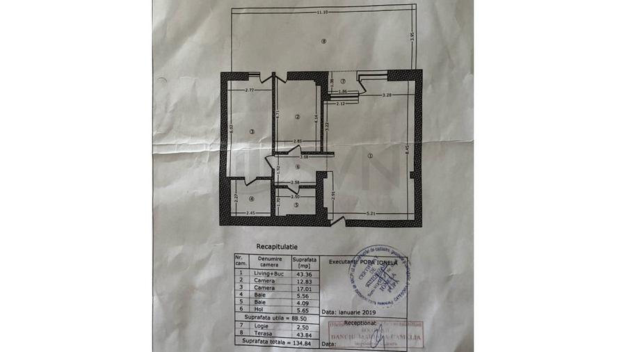 Apartament cu 3 camere decomandat, mobilat în Aviației