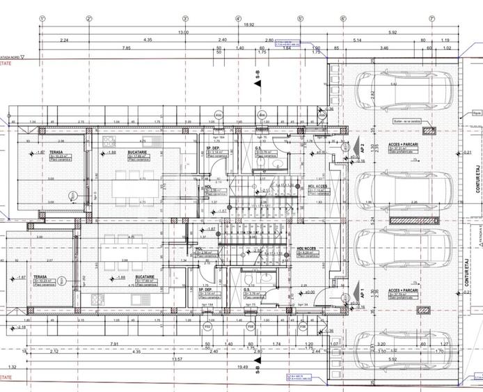 Duplex cu 4 camere cu Canalizare în Borhanci