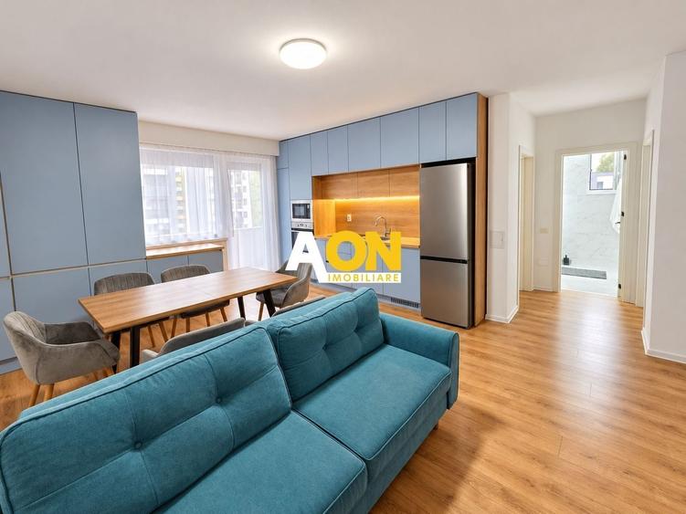 Apartament cu 3 camere decomandat, mobilat în Ampoi 3
