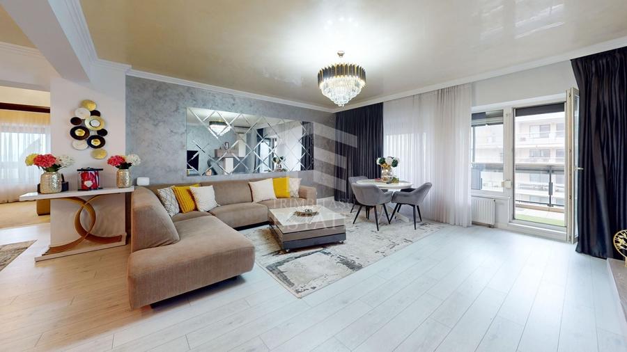 Apartament cu 3 camere semidecomandat, mobilat în Baba Novac