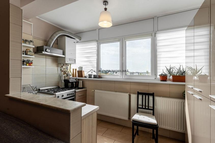 Apartament cu 2 camere, mobilat în Apărătorii Patriei