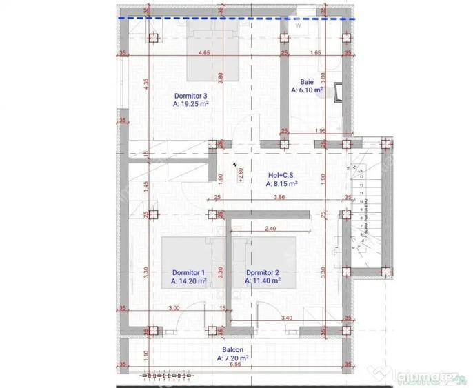 Casă cu 4 camere cu Teren 200 Mp în Vasile Aaron