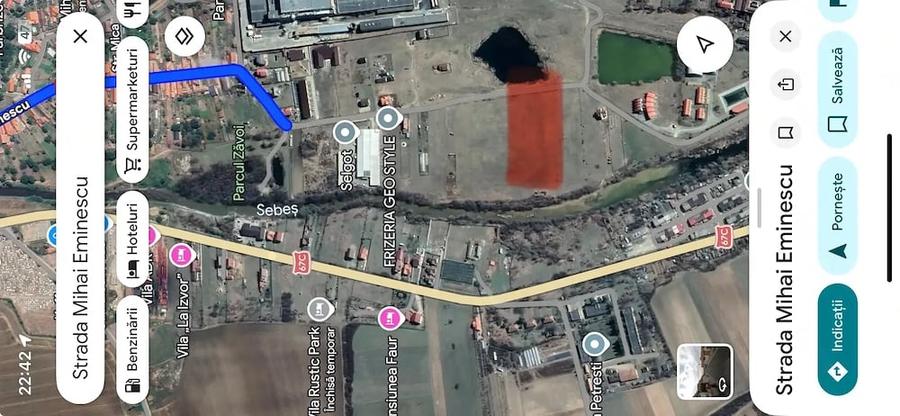 Teren de 1560 mp, în Central