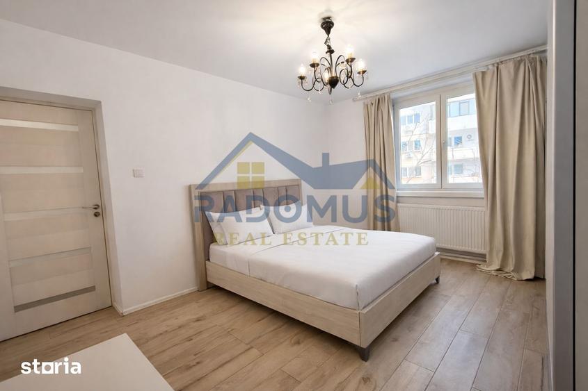 Apartament cu 2 camere, mobilat în Cantacuzino